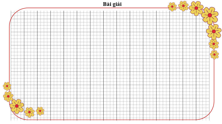 Bài tập cuối tuần Toán lớp 3 Tuần 8 Chân trời sáng tạo (có đáp án) | Đề kiểm tra cuối tuần Toán lớp 3