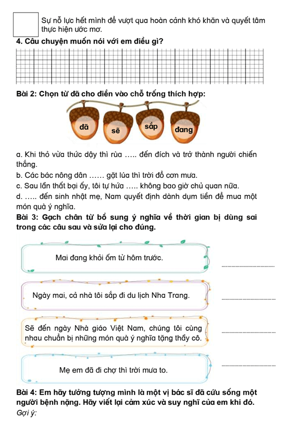 Bài tập cuối tuần Tiếng Việt lớp 4 Tuần 11 Cánh diều (có đáp án) | Đề kiểm tra cuối tuần Tiếng Việt lớp 4