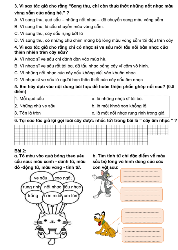 Bài tập cuối tuần Tiếng Việt lớp 4 Tuần 18 Kết nối tri thức (có đáp án) | Đề kiểm tra cuối tuần Tiếng Việt lớp 4