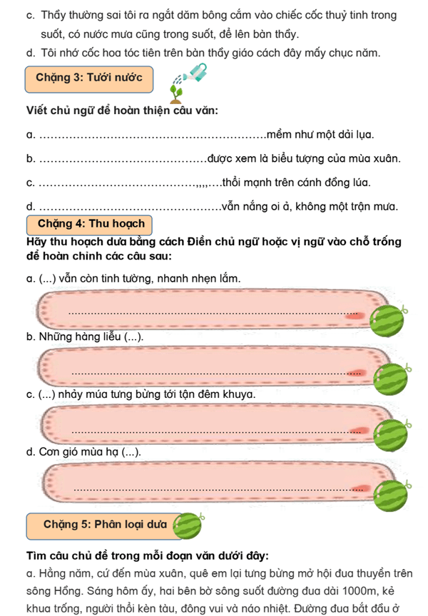 Bài tập cuối tuần Tiếng Việt lớp 4 Tuần 24 Chân trời sáng tạo (có đáp án) | Đề kiểm tra cuối tuần Tiếng Việt lớp 4