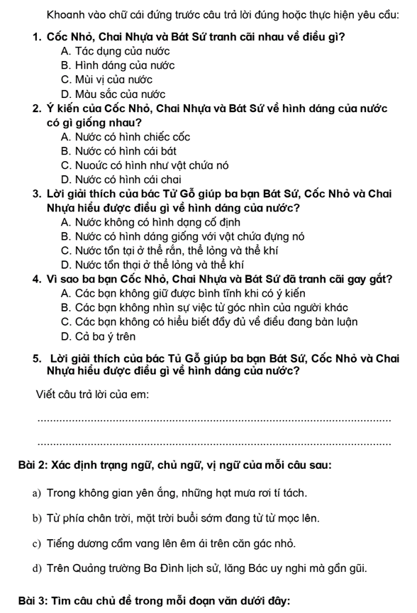 Bài tập cuối tuần Tiếng Việt lớp 4 Tuần 27 Kết nối tri thức (có đáp án) | Đề kiểm tra cuối tuần Tiếng Việt lớp 4