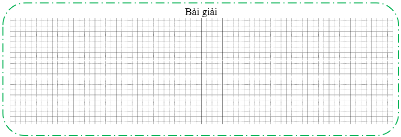 Bài tập cuối tuần Toán lớp 4 Tuần 8 Kết nối tri thức (có đáp án) | Đề kiểm tra cuối tuần Toán lớp 4