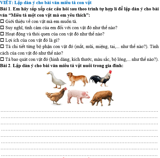 Bài tập hàng ngày Tiếng Việt lớp 4 Bài 28: Bốn mùa mơ ước | Kết nối tri thức