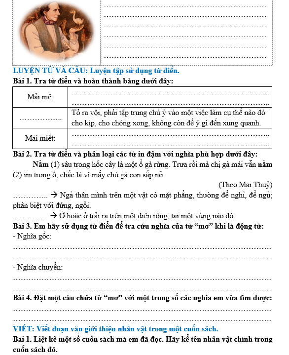 Bài tập hàng ngày Tiếng Việt lớp 5 Bài 19: Trải nghiệm để sáng tạo | Kết nối tri thức