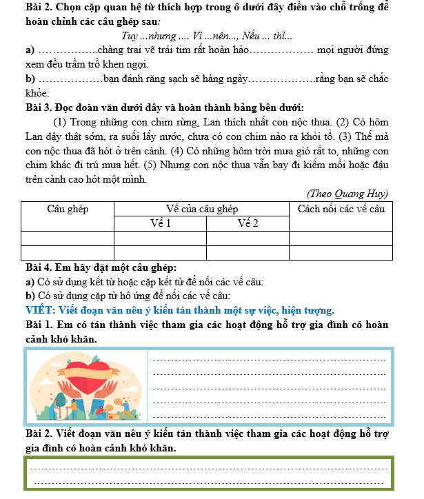 Bài tập hàng ngày Tiếng Việt lớp 5 Bài 21: Anh hùng Lao động Trần Đại Nghĩa | Kết nối tri thức
