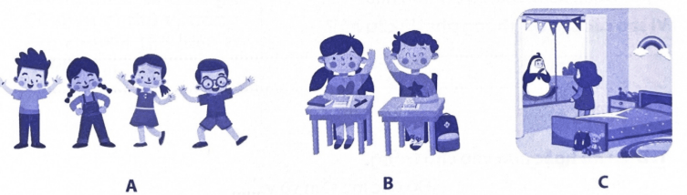 Bài tập phát triển năng lực Tiếng Việt lớp 3 Tuần 6: Em lúc nào cũng vui (trang 22, 23, 24, 25) (ảnh 2)