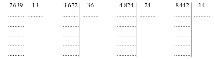 Bài tập phát triển năng lực Toán lớp 4 Tuần 22 (trang 13, 14, 15, 16)