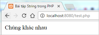 Bài tập chuỗi trong PHP (Phần 2) | Bài tập PHP có giải