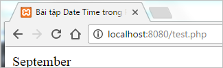Bài tập Date Time trong PHP | Bài tập PHP có giải