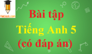 Bài tập Tiếng Anh lớp 5 có đáp án | Từ vựng, Ngữ pháp, bài tập Tiếng Anh 5 có đáp án