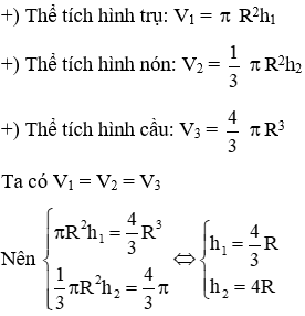 18 Bài tập trắc nghiệm Chương 4 Hình học 9 có đáp án