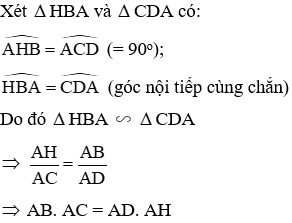 15 Bài tập về Đường tròn lớp 9 nâng cao có lời giải