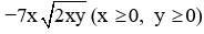 Trắc nghiệm Biến đổi đơn giản biểu thức chứa căn thức bậc hai có đáp án