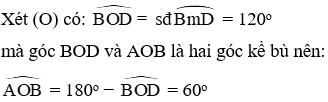 20 Bài tập trắc nghiệm Chương 3 Hình học 9 có đáp án