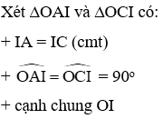 Trắc nghiệm Dấu hiệu nhận biết tiếp tuyến của đường tròn có đáp án