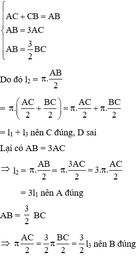 Trắc nghiệm Độ dài đường tròn, cung tròn có đáp án