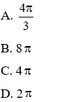 Trắc nghiệm Độ dài đường tròn, cung tròn có đáp án