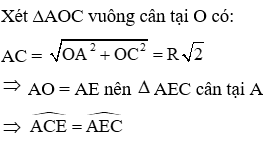 Trắc nghiệm Góc có đỉnh ở bên trong đường tròn. Góc có ngoài ở bên trong đường tròn có đáp án