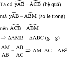 Trắc nghiệm Góc tạo bởi tia tiếp tuyến và dây cung có đáp án