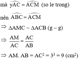 Trắc nghiệm Góc tạo bởi tia tiếp tuyến và dây cung có đáp án