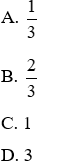 Trắc nghiệm Hệ số góc của đường thẳng y = ax + b có đáp án