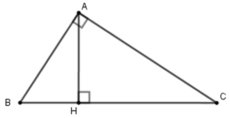 Trắc nghiệm Một số hệ thức về cạnh và đường cao trong tam giác vuông có đáp án