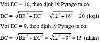 Trắc nghiệm Một số hệ thức về cạnh và đường cao trong tam giác vuông có đáp án (phần 2)