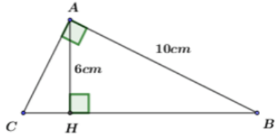 Trắc nghiệm Một số hệ thức về cạnh và đường cao trong tam giác vuông có đáp án (phần 2)