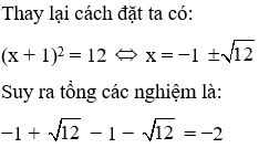 Trắc nghiệm Phương trình quy về phương trình bậc hai có đáp án