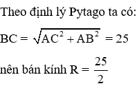 Trắc nghiệm Sự xác định đường tròn. Tính chất đối xứng của đường tròn có đáp án (phần 2)