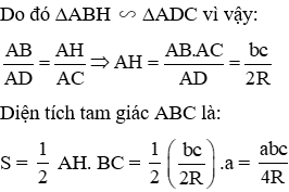 17 Bài tập trắc nghiệm Toán lớp 9 Chương 3 Hình học nâng cao có đáp án