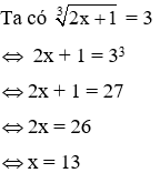 Trắc nghiệm Căn bậc ba có đáp án (phần 2)