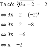 Trắc nghiệm Căn bậc ba có đáp án (phần 2)