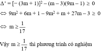 Trắc nghiệm Công thức nghiệm thu gọn có đáp án