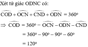 Trắc nghiệm Góc ở tâm - Số đo cung có đáp án