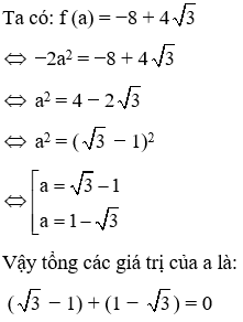 Trắc nghiệm Hàm số y = ax^2 (a ≠ 0) có đáp án