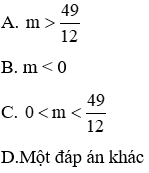 Trắc nghiệm Hệ thức Vi-ét và ứng dụng có đáp án (phần 2)