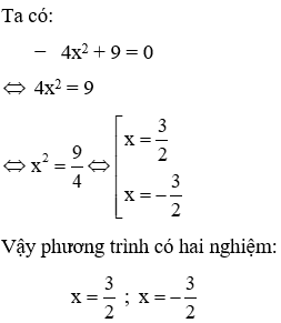 Trắc nghiệm Phương trình bậc hai một ẩn có đáp án