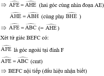 Trắc nghiệm Tứ giác nội tiếp có đáp án