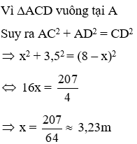 Trắc nghiệm Ứng dụng thực tế các tỉ số lượng giác của góc nhọn có đáp án