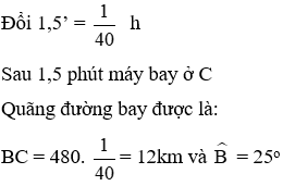 Trắc nghiệm Ứng dụng thực tế các tỉ số lượng giác của góc nhọn có đáp án