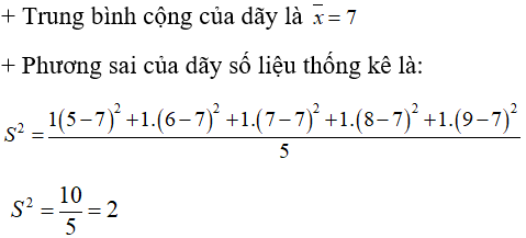 Đề kiểm tra Đại số 10 Chương 5 có đáp án