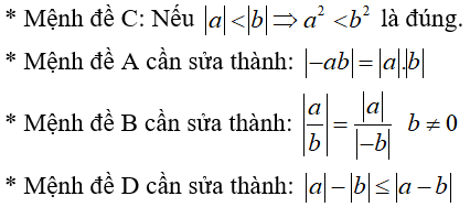 32 câu trắc nghiệm Bất đẳng thức có đáp án