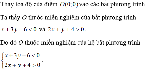 13 câu trắc nghiệm Bất phương trình bậc nhất hai ẩn có đáp án