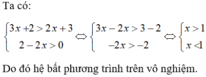 32 câu trắc nghiệm Bất phương trình và hệ bất phương trình một ẩn có đáp án