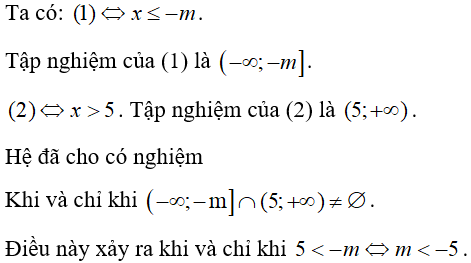 32 câu trắc nghiệm Bất phương trình và hệ bất phương trình một ẩn có đáp án