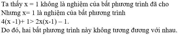 32 câu trắc nghiệm Bất phương trình và hệ bất phương trình một ẩn có đáp án