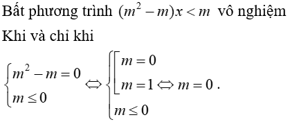 32 câu trắc nghiệm Bất phương trình và hệ bất phương trình một ẩn có đáp án