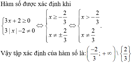 Trắc nghiệm Đại số 10 Chương 2 (có đáp án): Hàm số bậc nhất và bậc hai