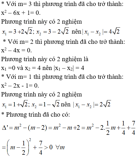 Trắc nghiệm Đại số 10 Chương 3 (có đáp án): Phương trình. Hệ phương trình